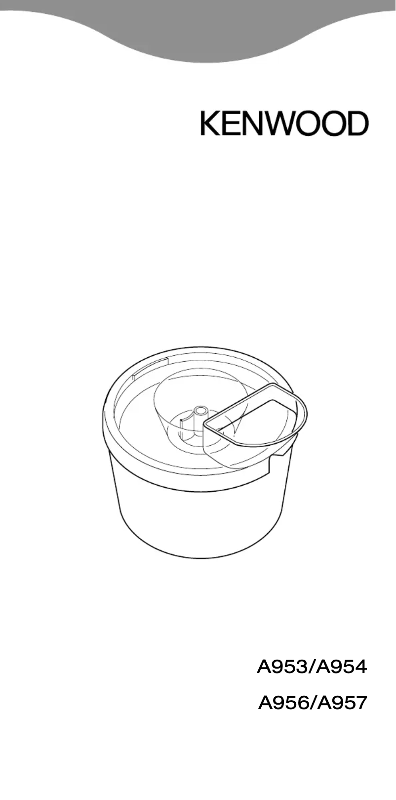 Page n°1 - Manuel utilisateur Kenwood A957