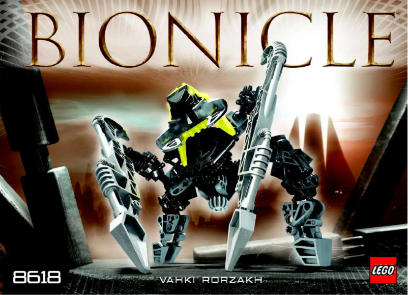 Page n°1 - Manuel utilisateur Lego Vahki Rorzakh