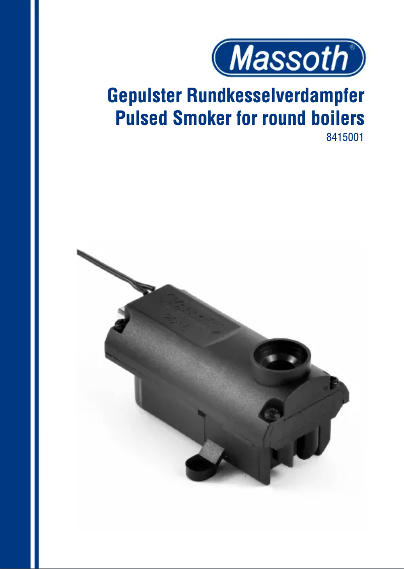 Página 1 del manual Manual de usuario Massoth 8415001