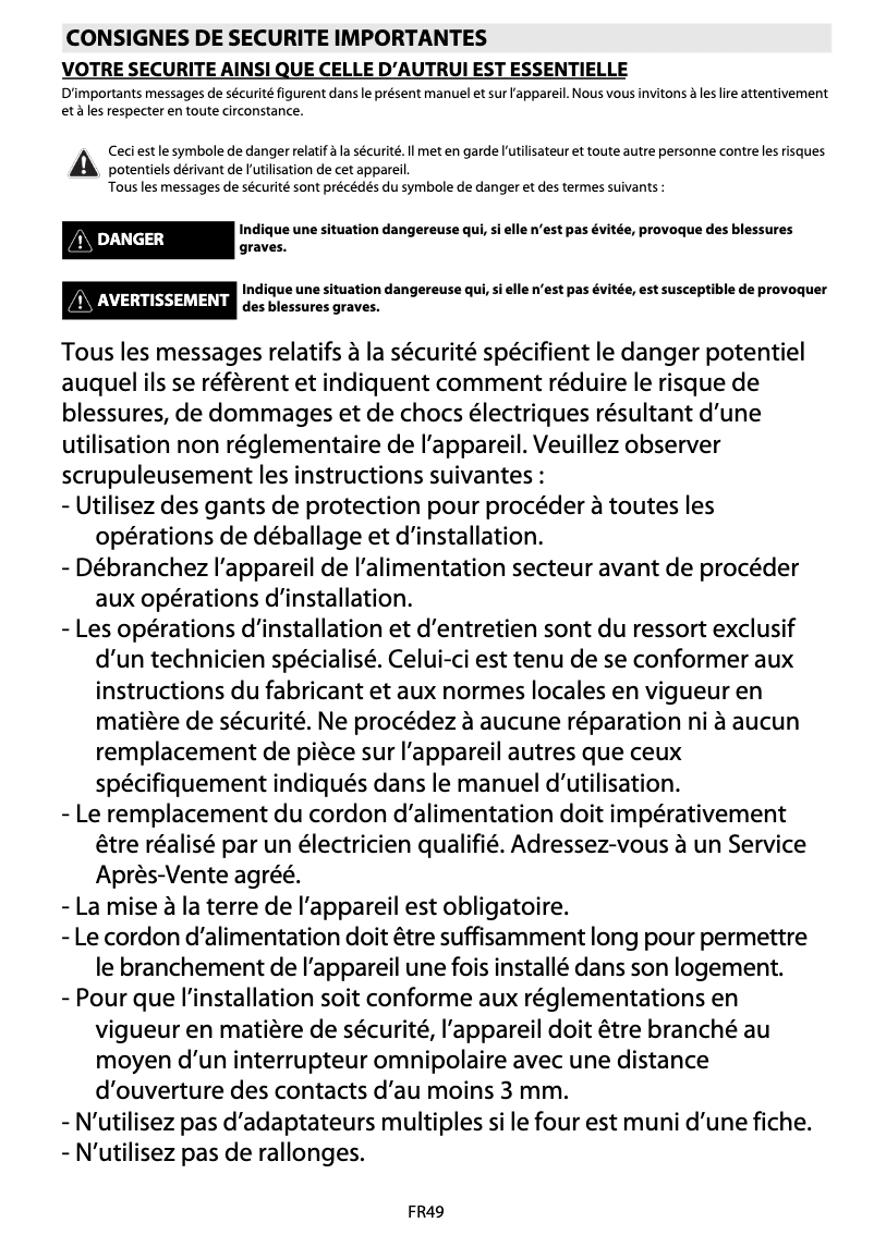 Image de la première page du manuel de l'appareil AKZM 6820/IXL
