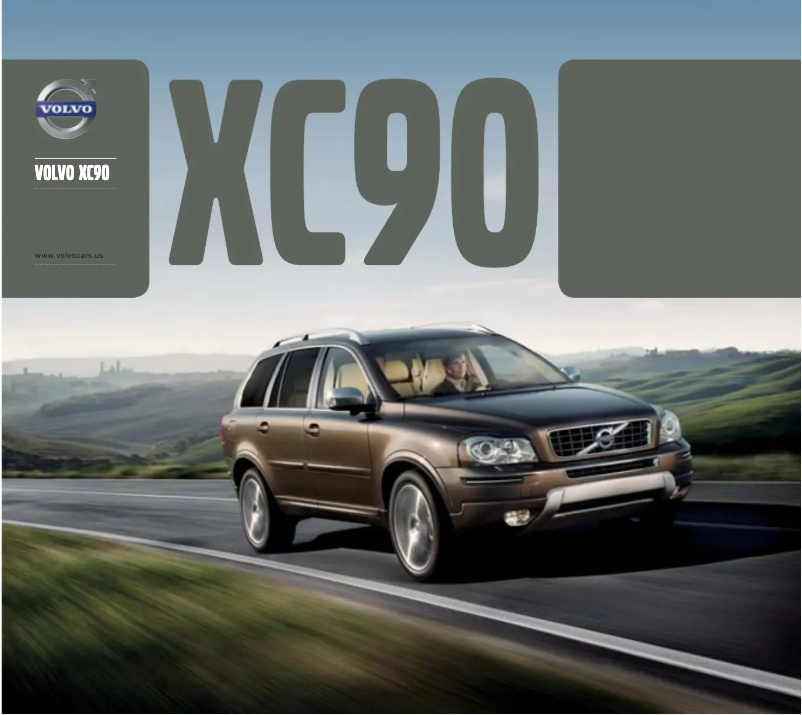 Page 1 de la notice Brochure Volvo XC90 (2013)