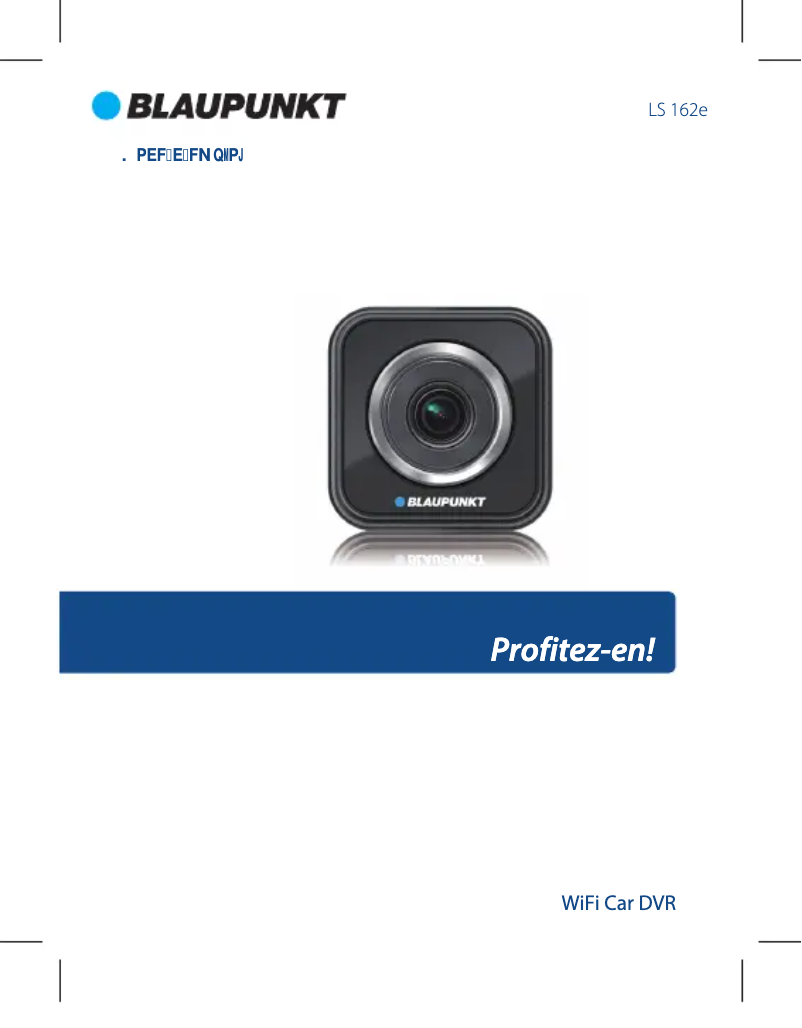 Page n°1 - Manuel utilisateur Blaupunkt DVR 5.0 Full HD WiFi