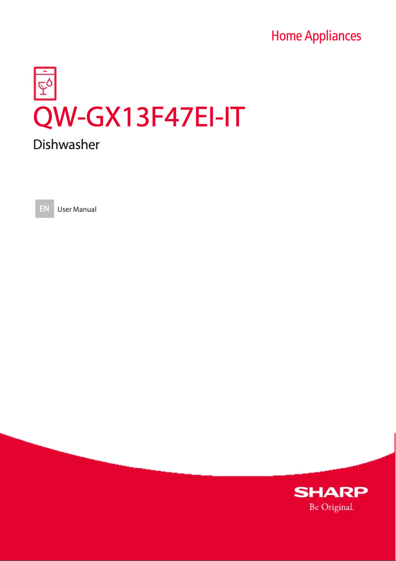 Image de la première page du manuel de l'appareil QW-GX13F47EI-IT