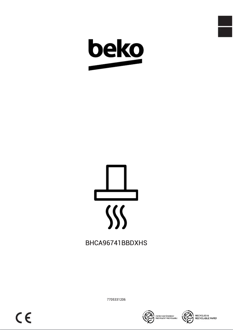Image de la première page du manuel de l'appareil BHCA96741BBDXHS