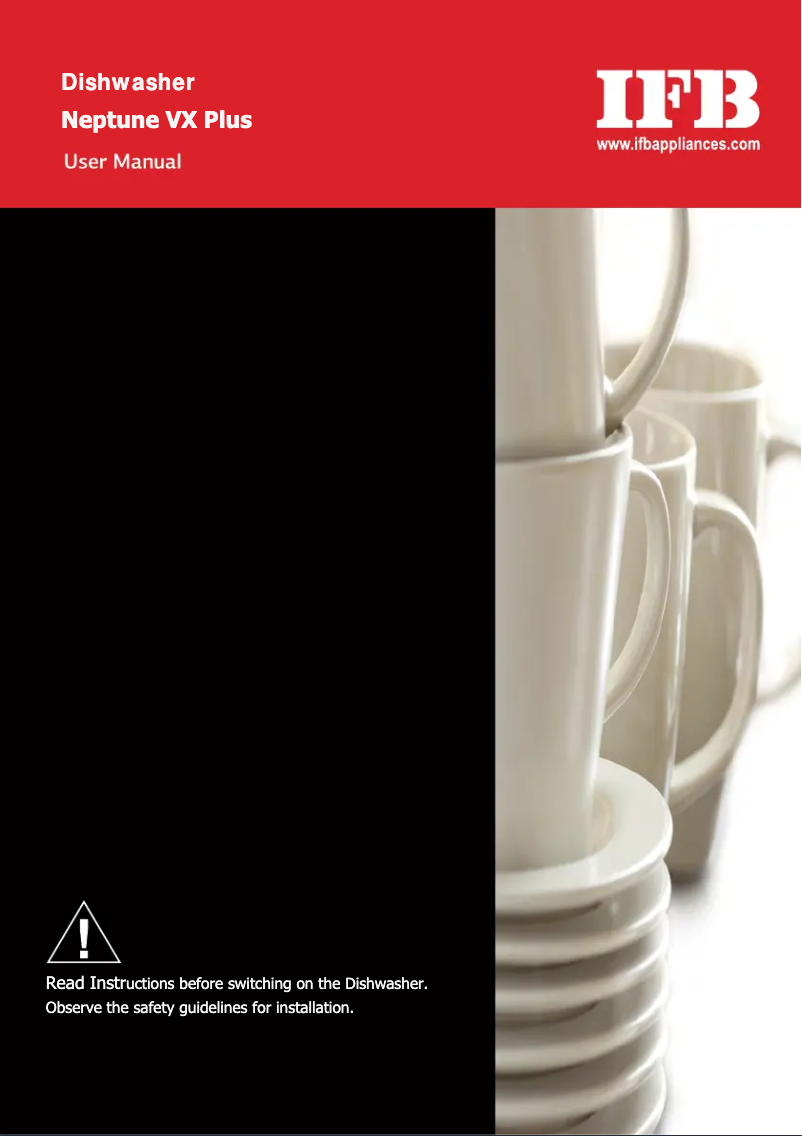 Page 1 de la notice Manuel utilisateur IFB Neptune VX Plus