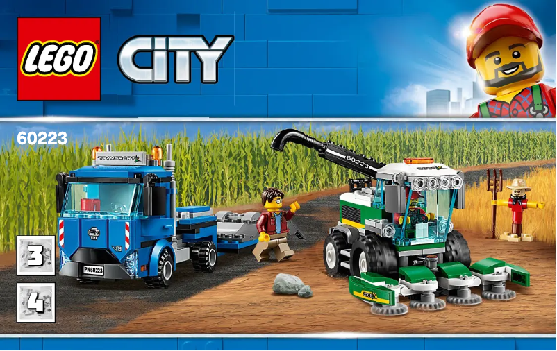 Page 1 de la notice Manuel utilisateur Lego City 60223