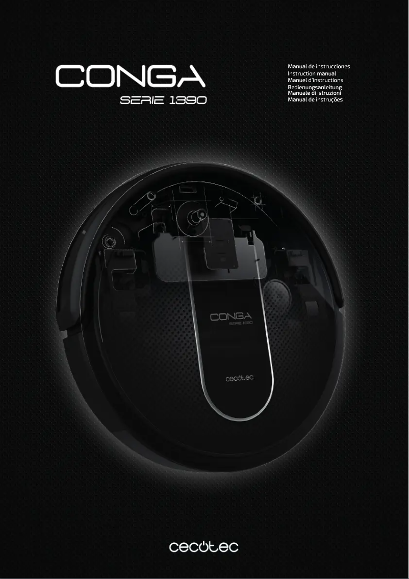 Image de la première page du manuel de l'appareil Conga 1390