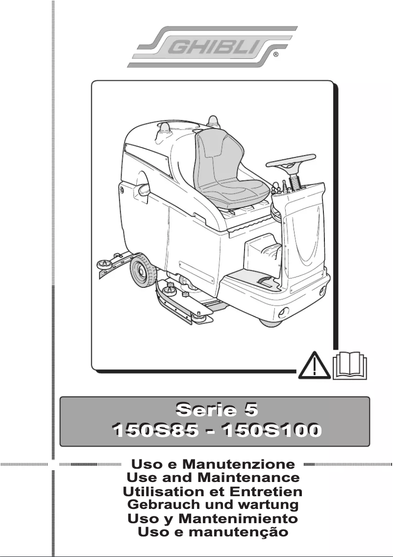 Page n°1 - Manuel utilisateur Ghibli S5 150S100