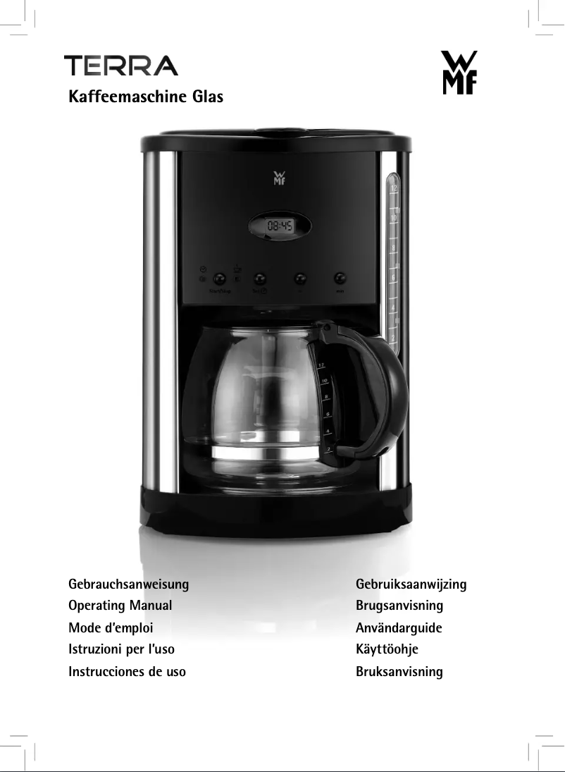 Image de la première page du manuel de l'appareil Terra