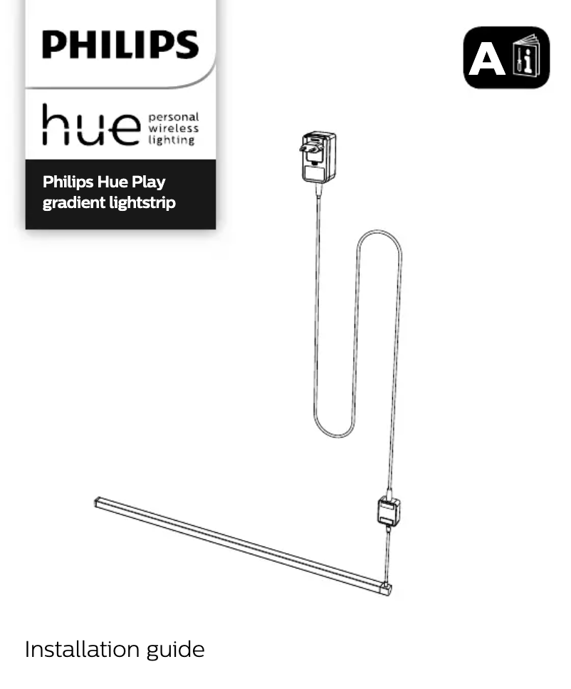 Page n°1 - Manuel utilisateur Philips Hue Play Gradient Lightstrip