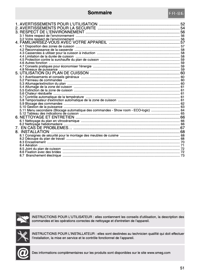 Image de la première page du manuel de l'appareil SI3642B