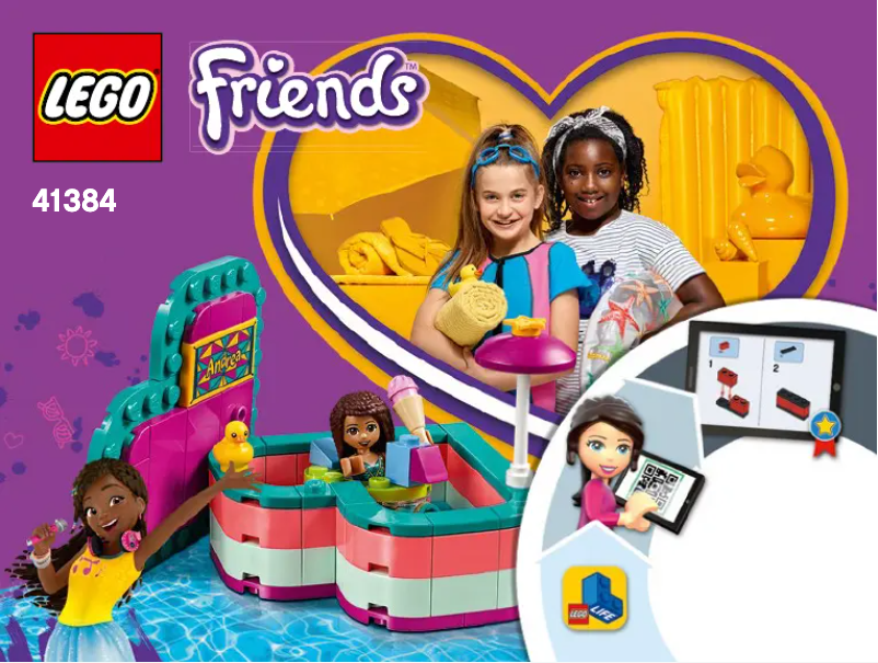 Page 1 de la notice Manuel utilisateur Lego Friends 41384