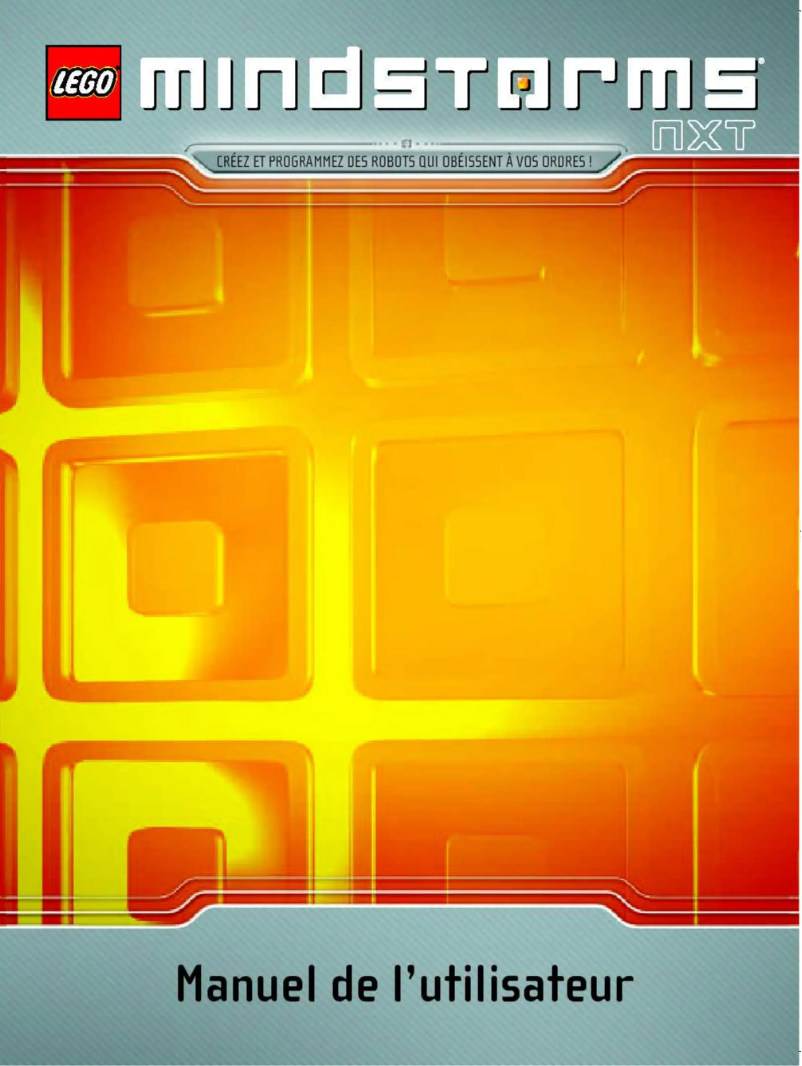 Image de la première page du manuel de l'appareil Mindstorms NXT 8527