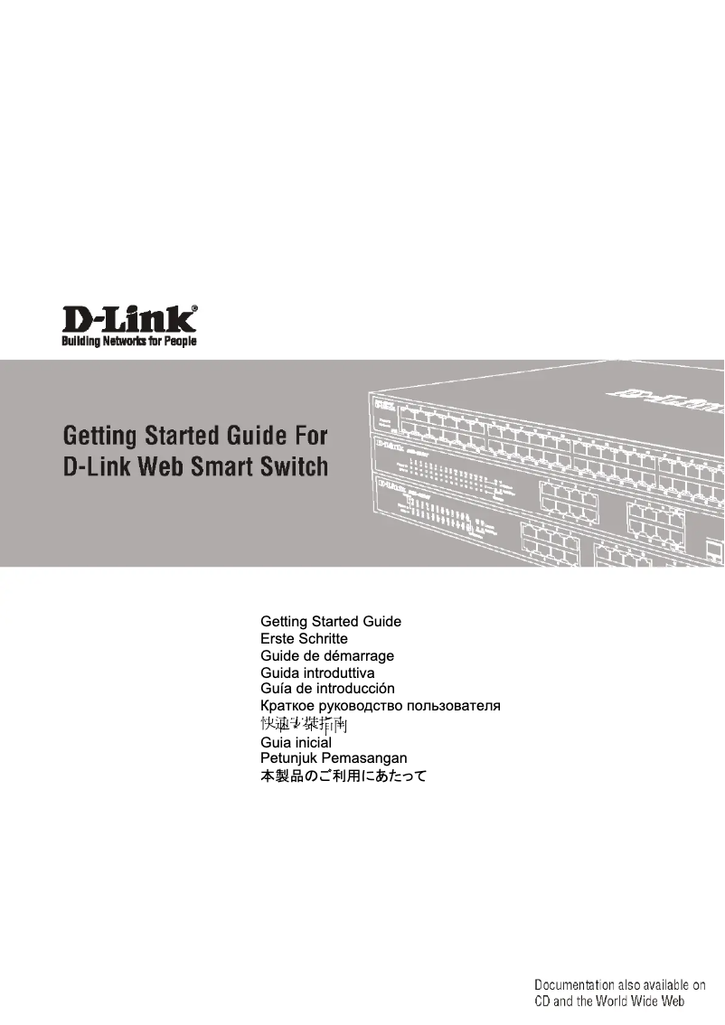 Page 1 de la notice Manuel utilisateur D-Link DGS-1210-10