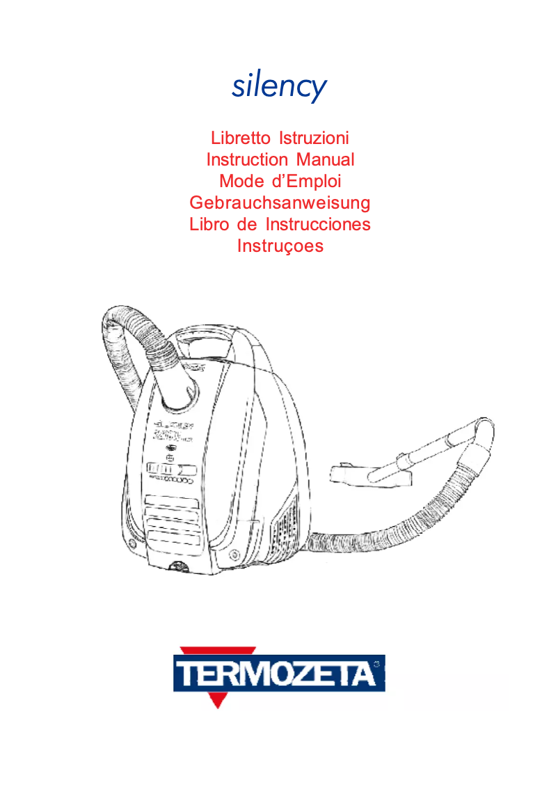 Página 1 del manual Manual de usuario Termozeta Silency