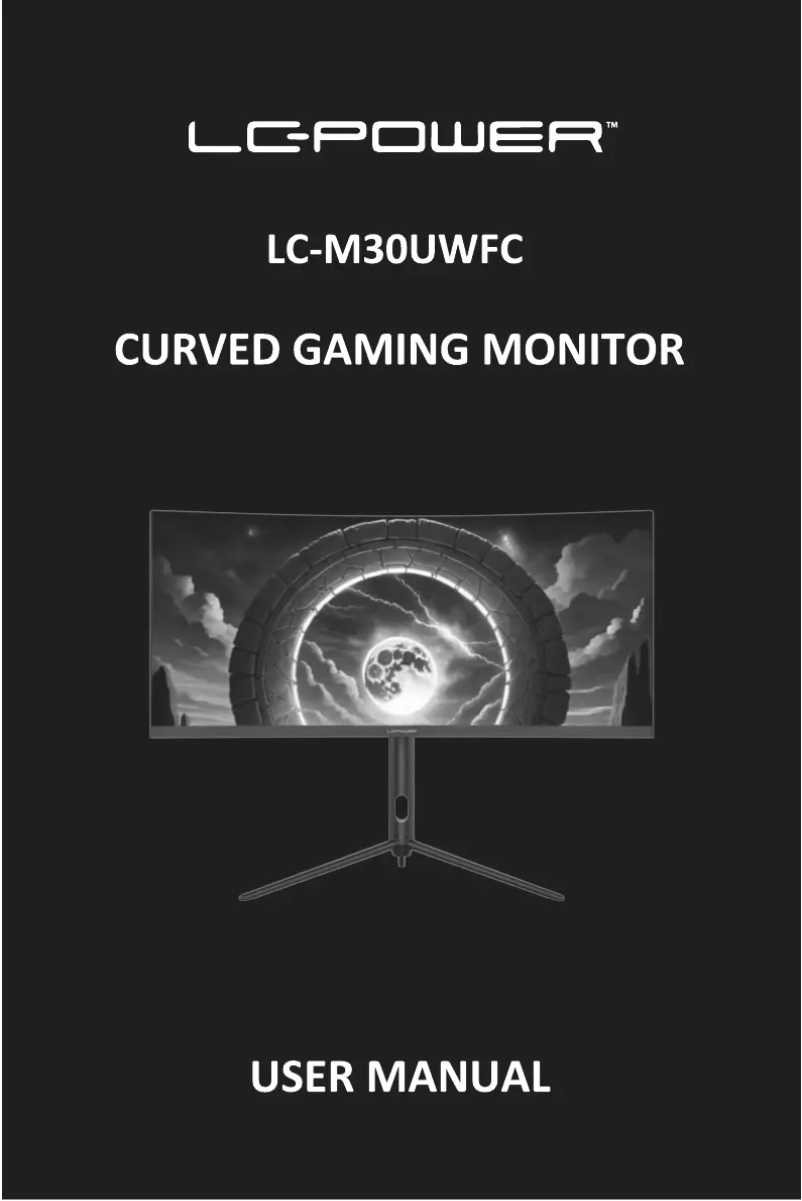 Page 1 de la notice Manuel utilisateur LC-Power LC-M30UWFC