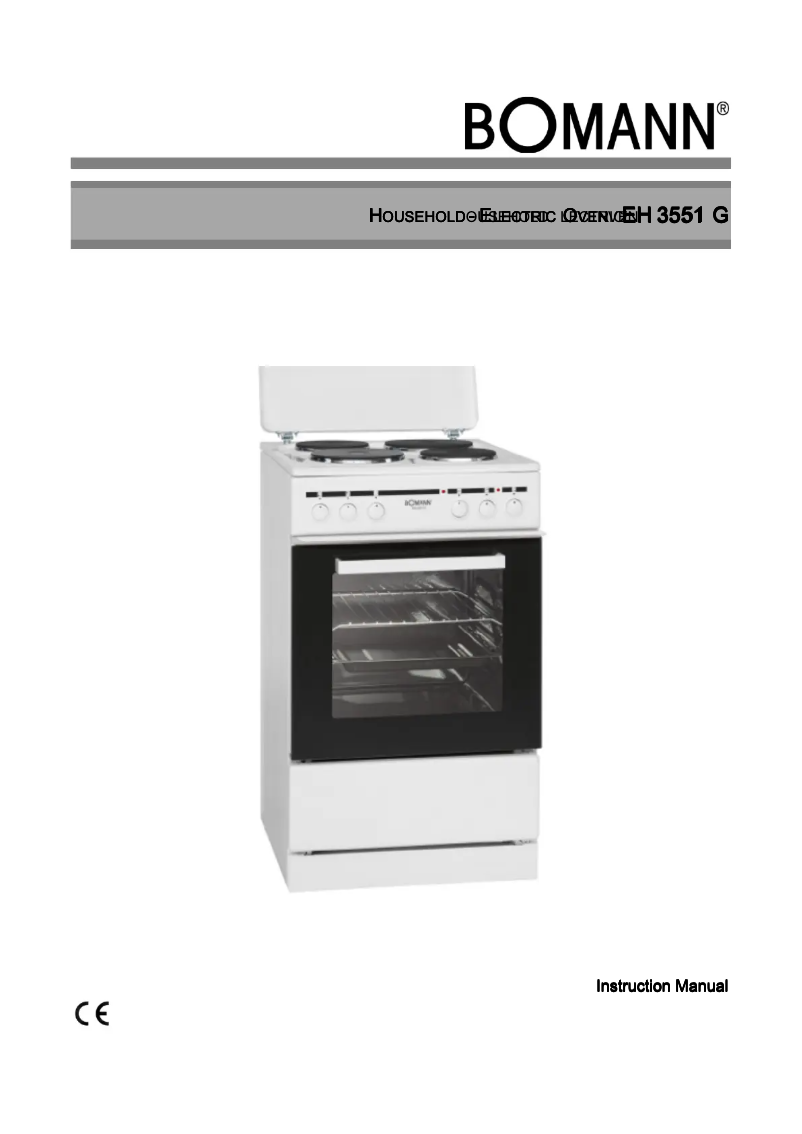 Image de la première page du manuel de l'appareil EH 3551 G