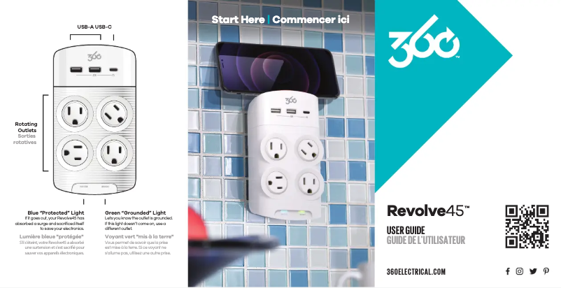 Página 1 del manual Manual de usuario 360 Electrical Revolve45