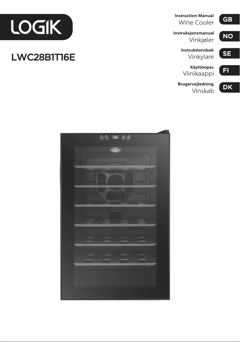 Page 1 de la notice Manuel utilisateur Logik LWC28B1T16E