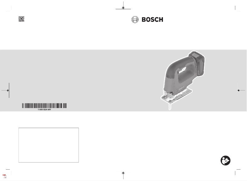 Page n°1 - Manuel utilisateur Bosch EasySaw 18V-70