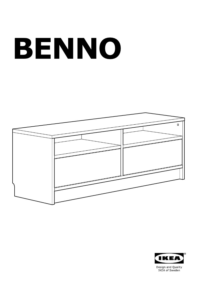 Image de la première page du manuel de l'appareil BENNO 005.065.37