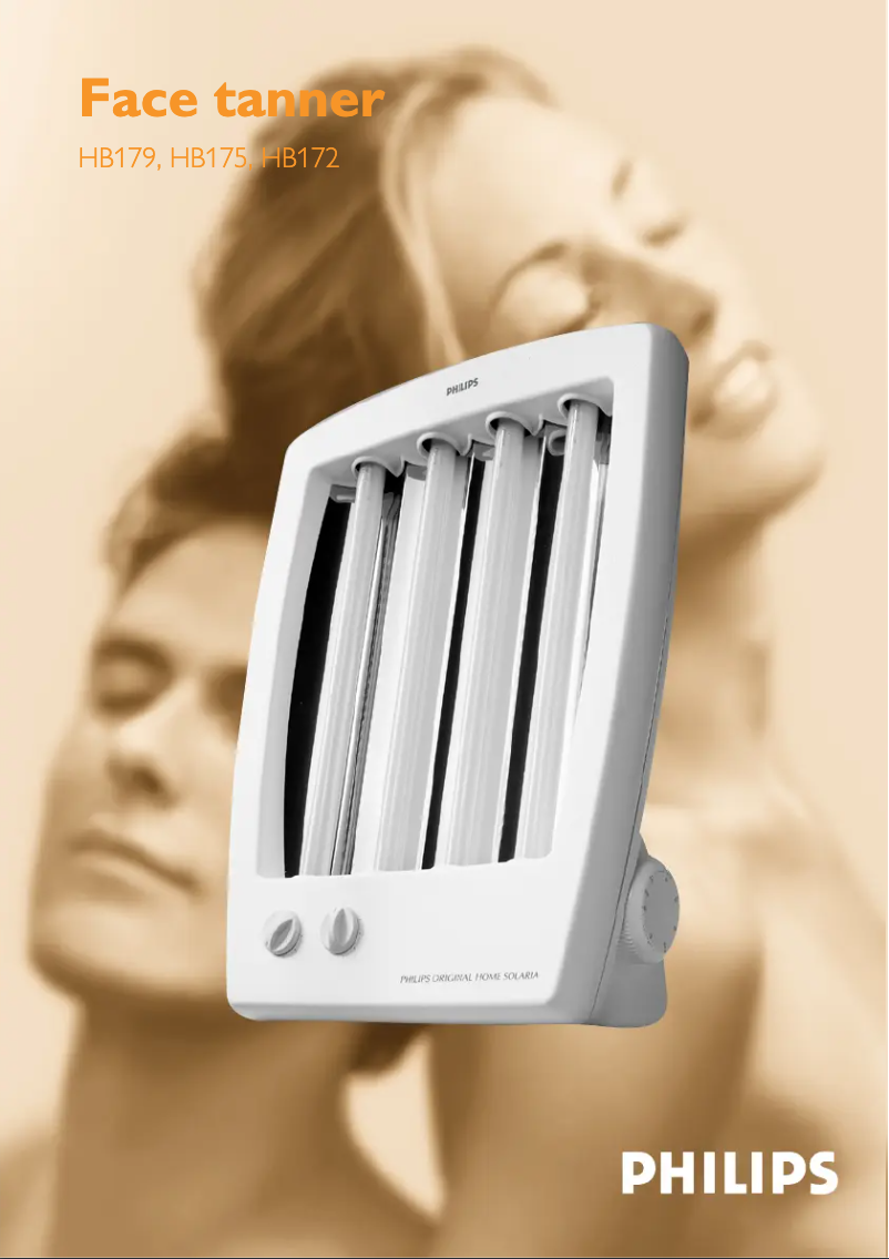 Page 1 of the manual User Manual Philips HB172