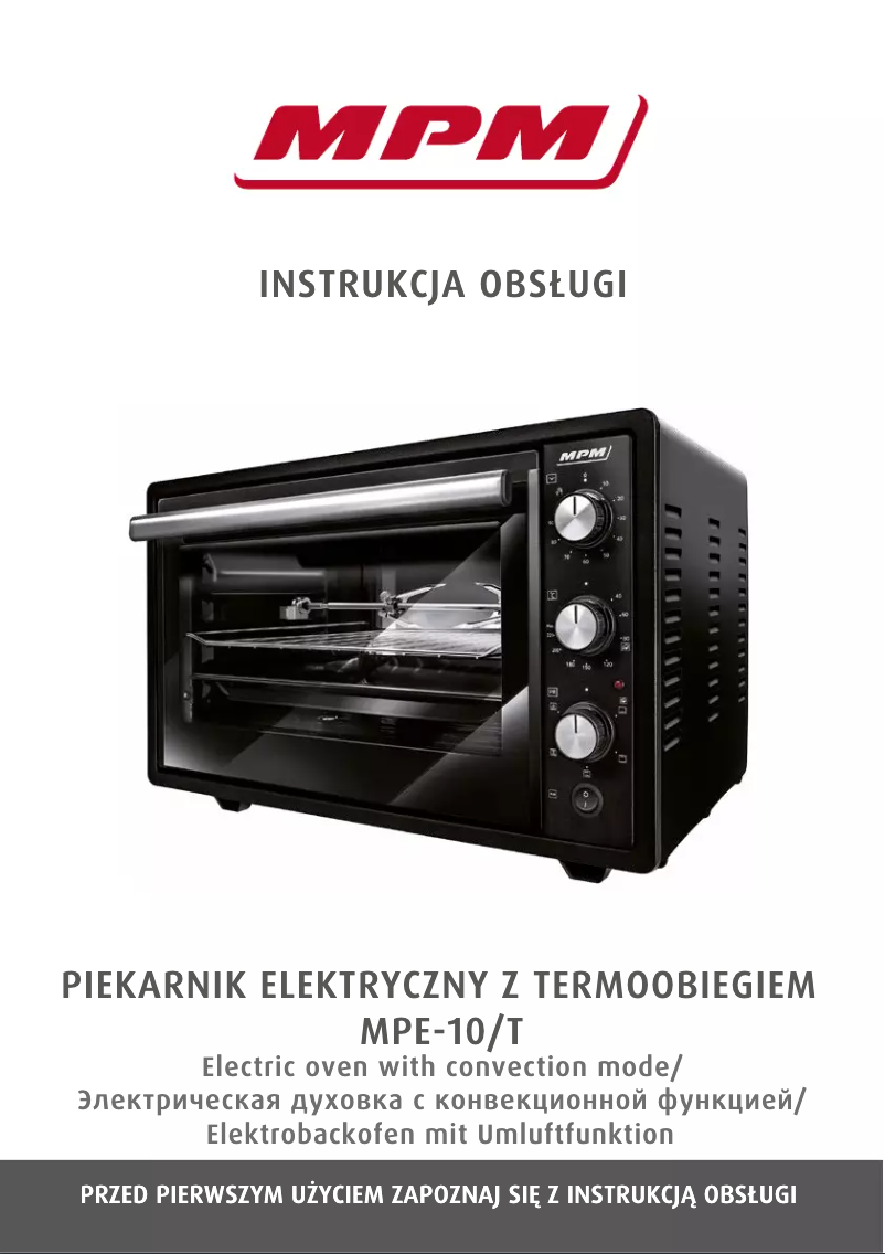 Página 1 del manual Manual de usuario MPM MPE-10/T