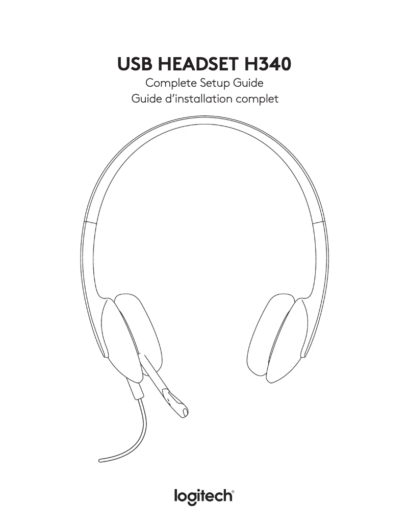 Image de la première page du manuel de l'appareil H340