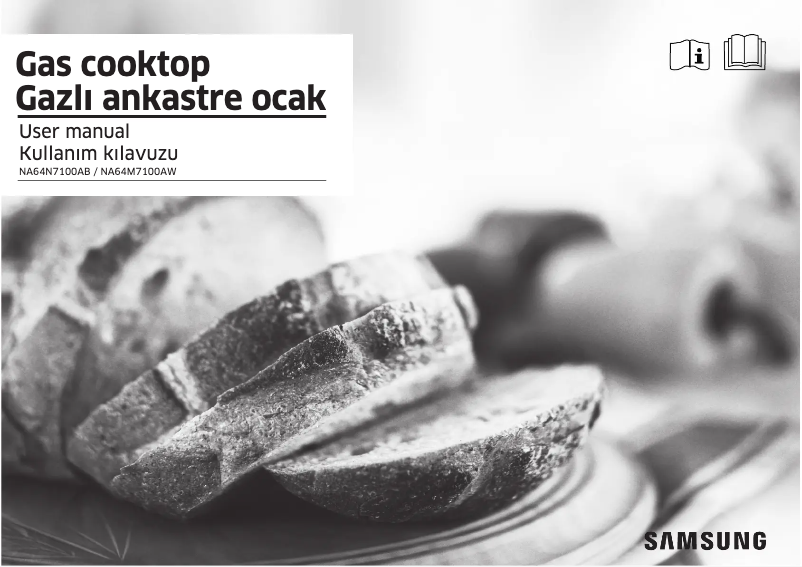 Page 1 de la notice Manuel utilisateur Samsung NA64N7100AB