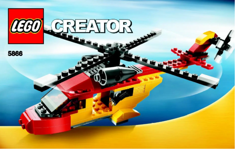 Page n°1 - Manuel utilisateur Lego Rotor Rescue