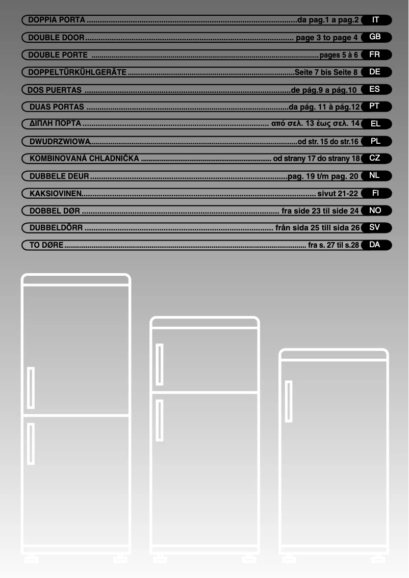 Page n°1 - Manuel utilisateur Hoover HDP 3454