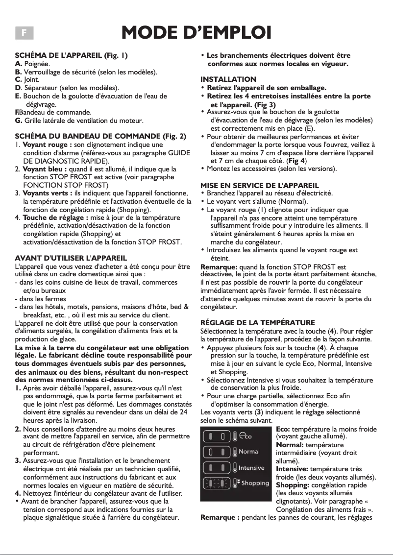 Página 1 del manual Manual de usuario Whirlpool WHE39352 F