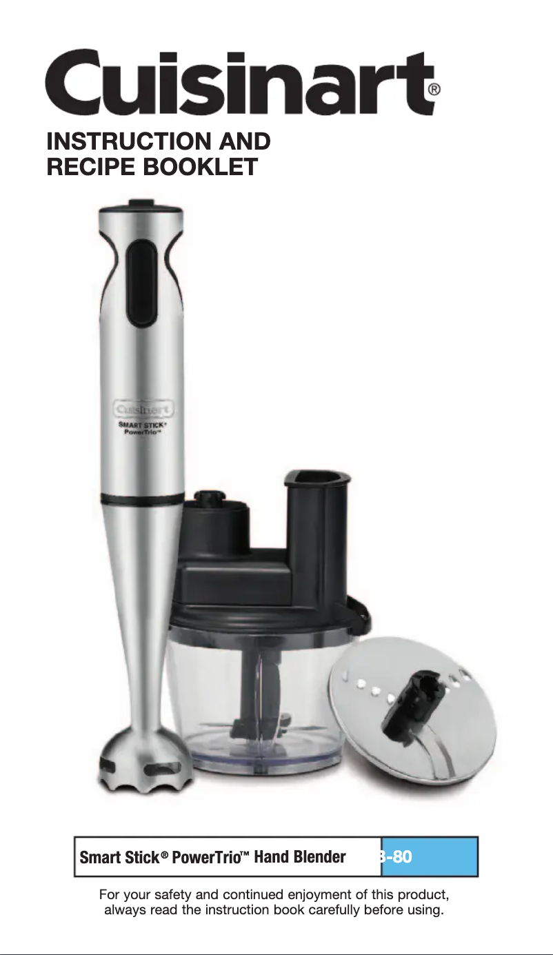 Image de la première page du manuel de l'appareil CSB-80