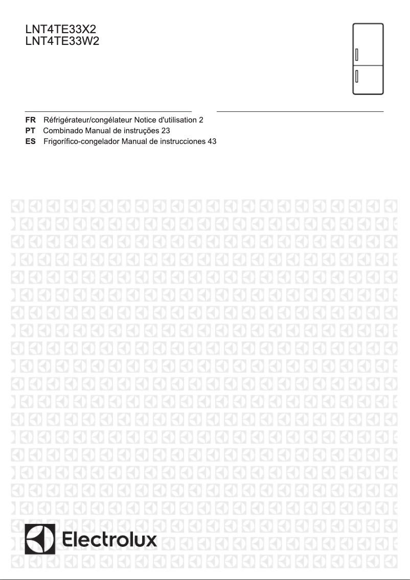 Page n°1 - Manuel utilisateur Electrolux LNT4TE33W2