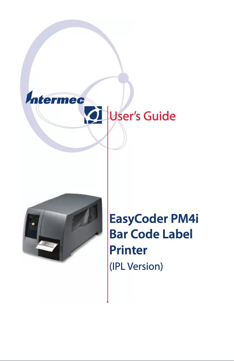 Image de la première page du manuel de l'appareil EasyCoder PM4i