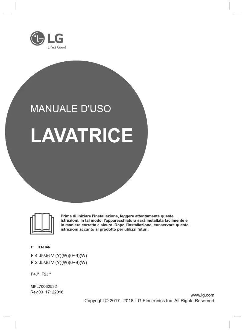 Page n°1 - Manuel utilisateur LG F4J5VY3W