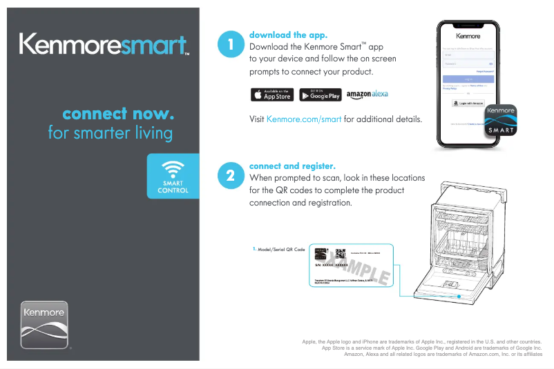 Página 1 del manual Ficha técnica Kenmore 13387