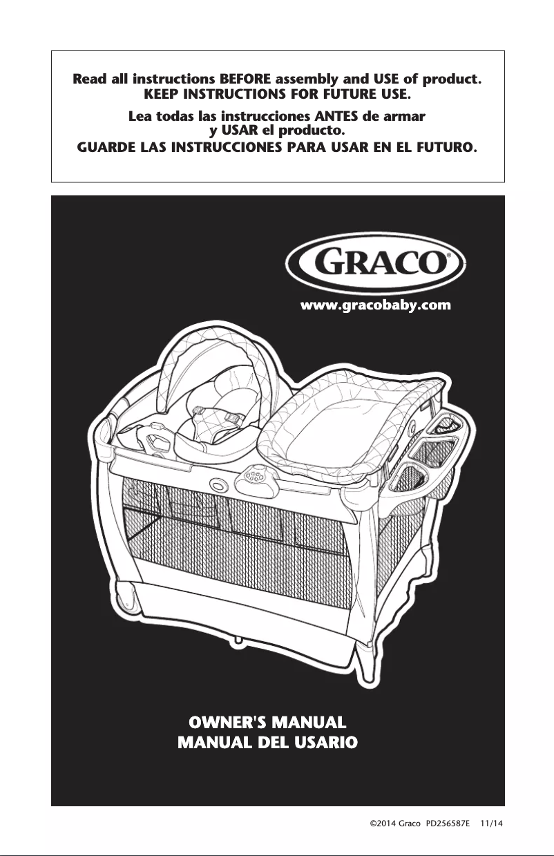 Page n°1 - Manuel utilisateur Graco Pack 'n Play