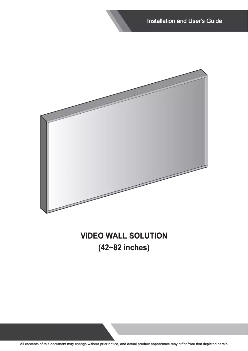 Image de la première page du manuel de l'appareil RNK55UHF