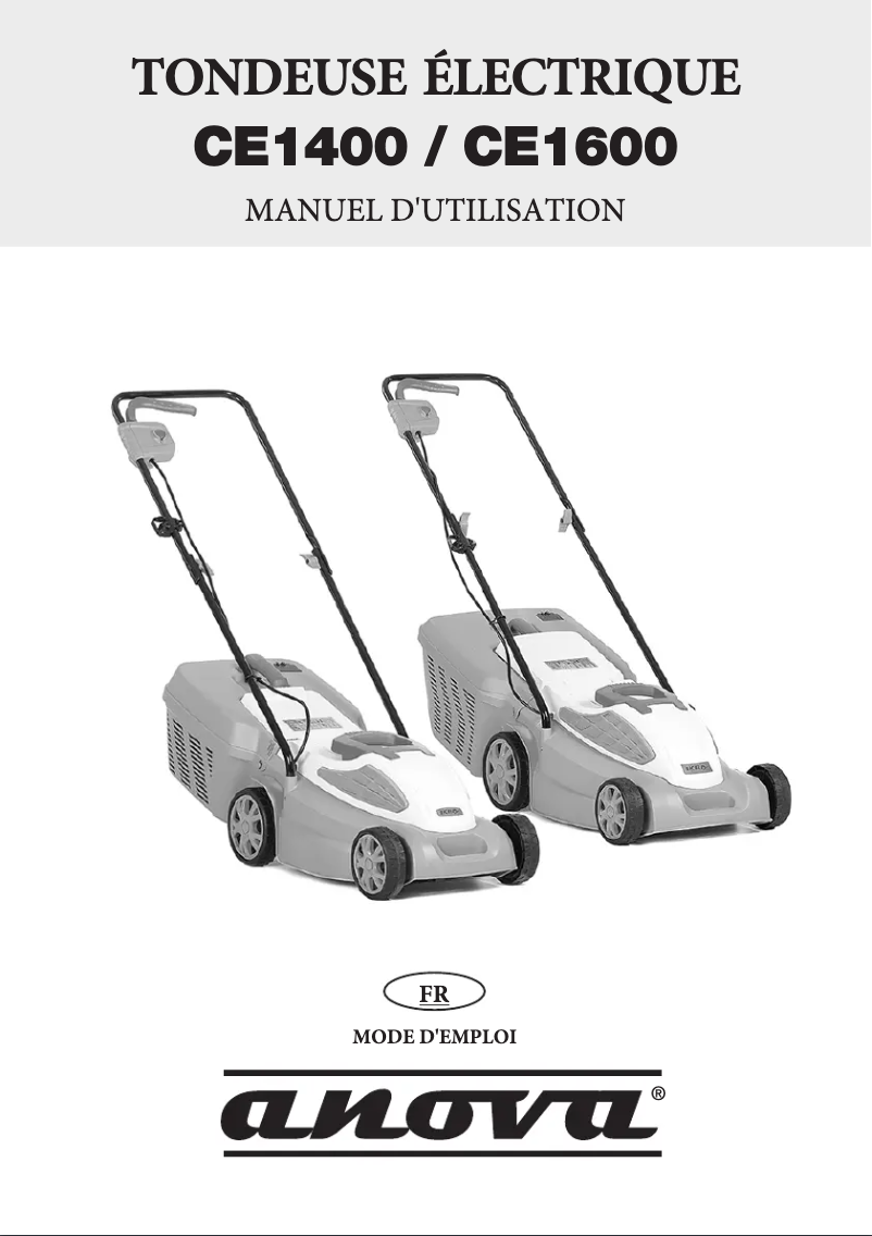 Página 1 del manual Manual de usuario Anova CE1600
