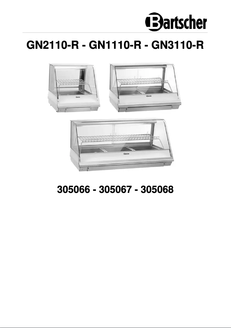 Image de la première page du manuel de l'appareil GN1110-R