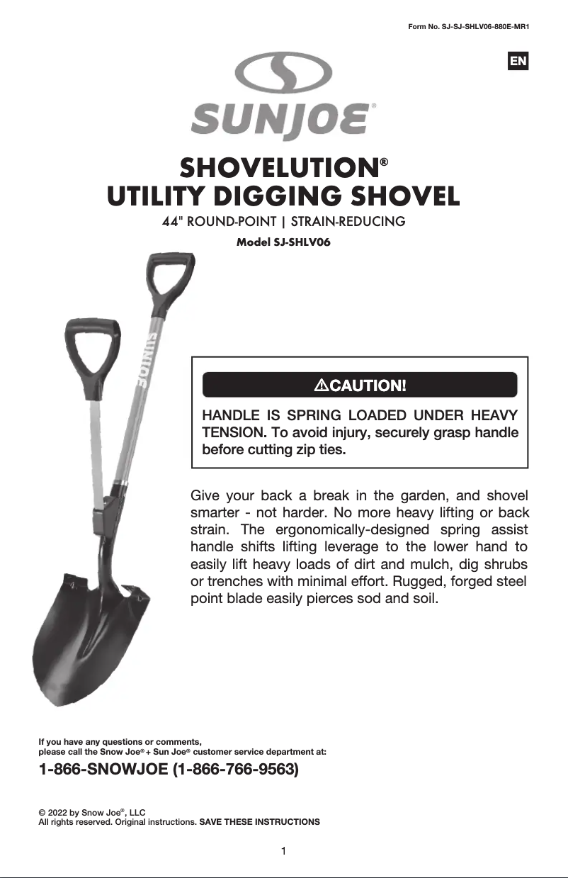 Image de la première page du manuel de l'appareil SJ-SHLV06