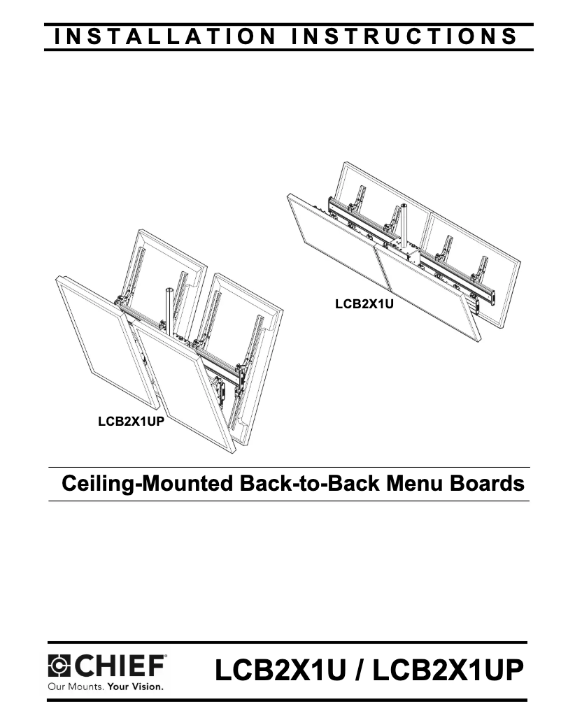 Image de la première page du manuel de l'appareil LCB2X1U