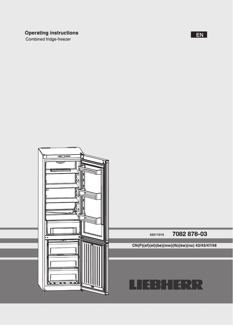 Image de la première page du manuel de l'appareil KGNl 2060-4
