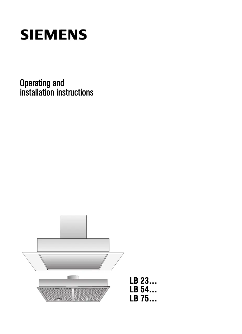 Page 1 de la notice Manuel utilisateur Siemens LB75561