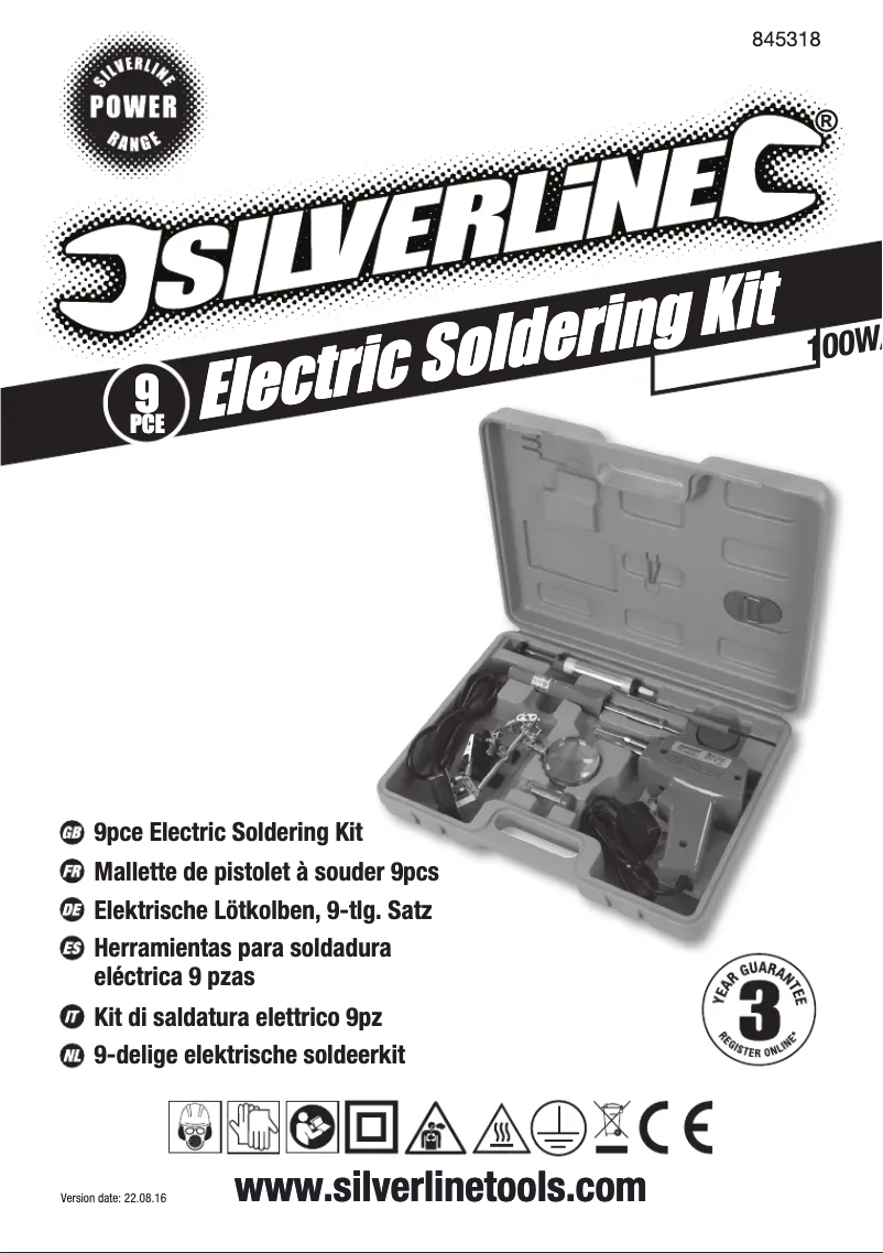 Page n°1 - Manuel utilisateur Silverline 845318
