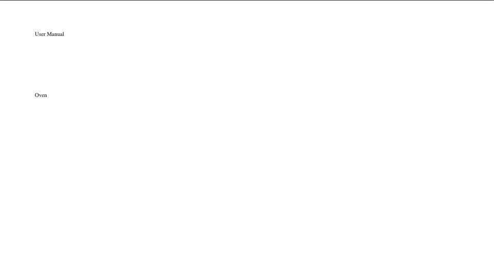 Image de la première page du manuel de l'appareil ZOD35511XA