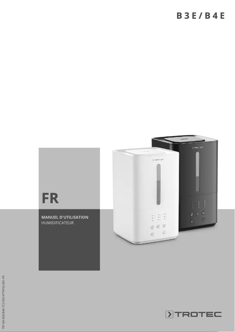 Página 1 del manual Manual de usuario Trotec B 4 E