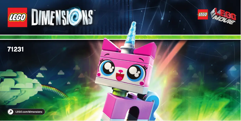 Page 1 de la notice Manuel utilisateur Lego Dimensions 71231