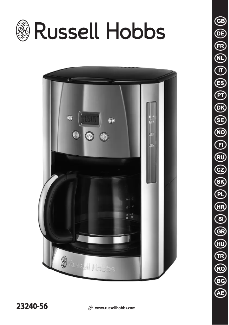 Page n°1 - Manuel utilisateur Russell Hobbs 23240-56